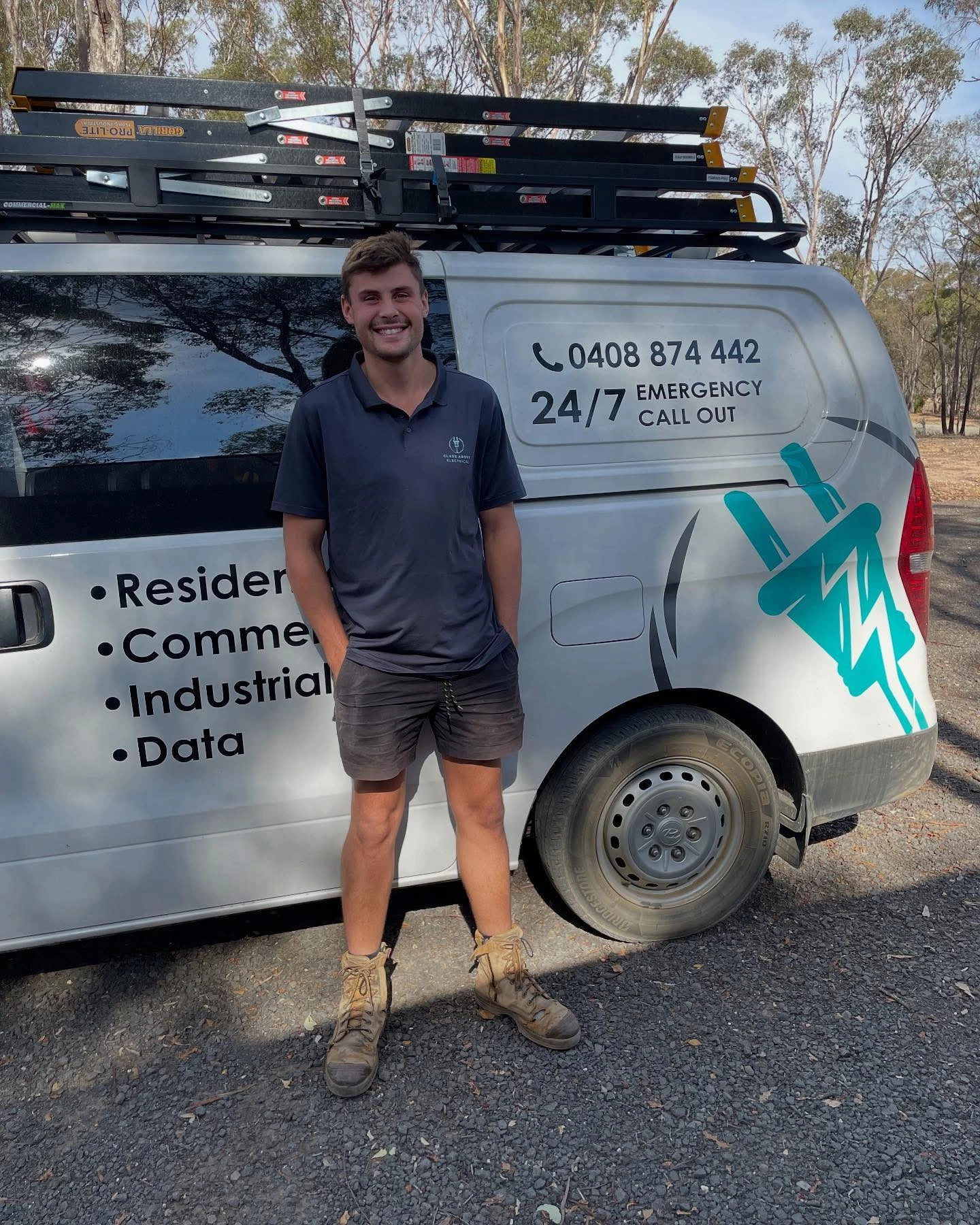 Jesse Smyth - owner of class above electrical