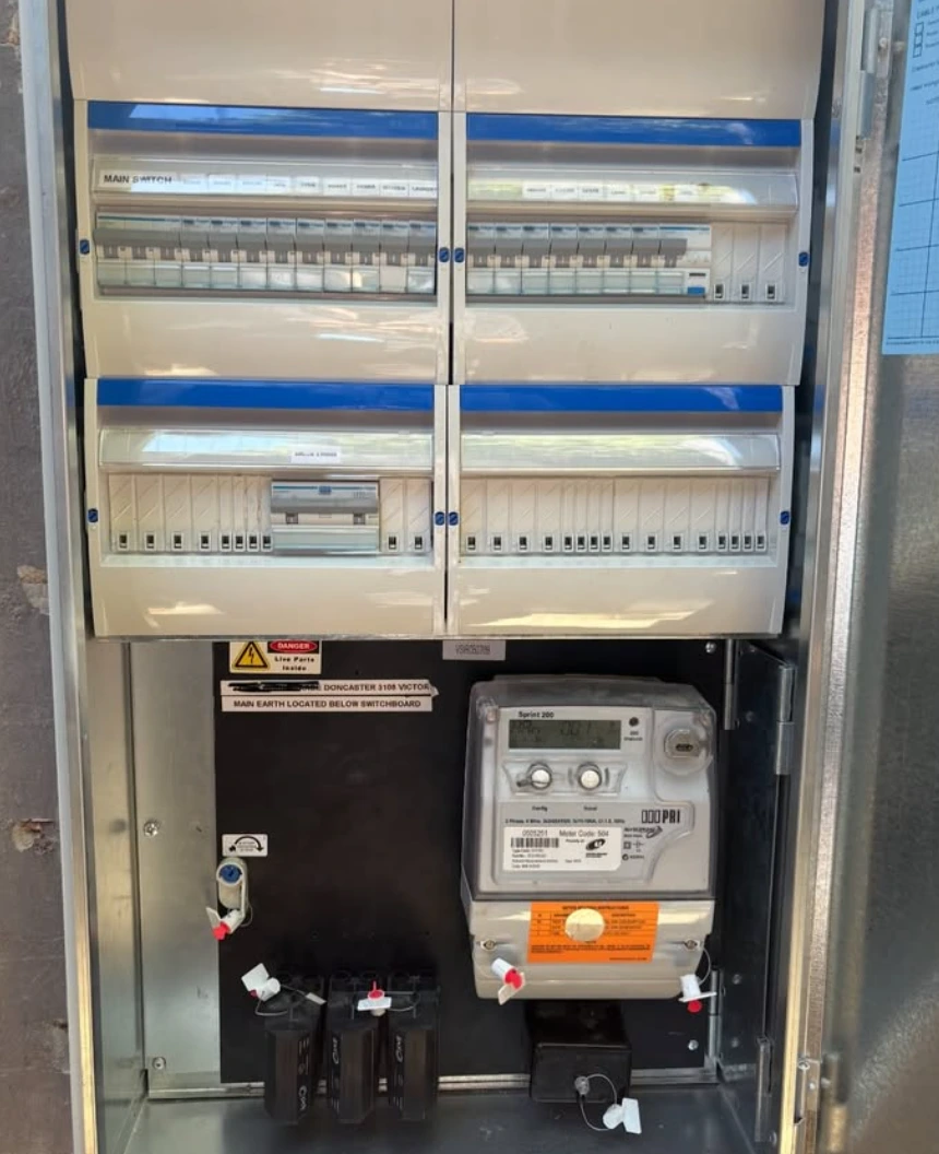 Switchboard installation